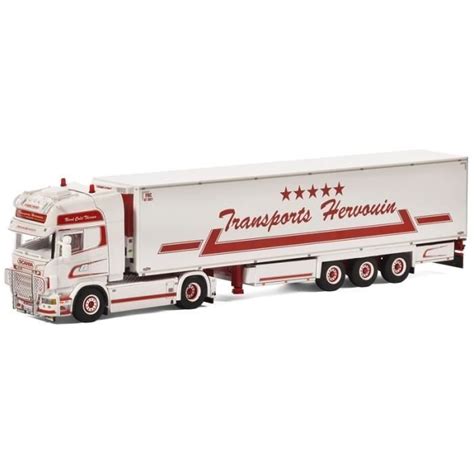 SCANIA R6 Topline 4x2 Avec Semi Frigorifique 3 Essieux Chereau