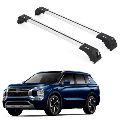 ERKUL Roof Rack Cross Bars For Mitsubishi Outlander 2022 2024 Anti