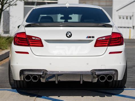 BMW F10 M5 DTM Carbon Fiber Rear Diffuser 2012 2017