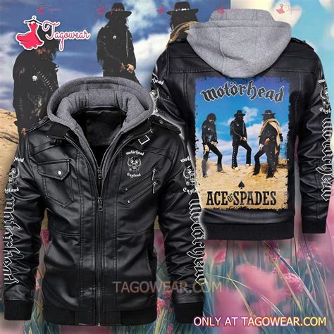 Unleash Your Inner Rocker The Motorhead Ace Of Spades Leather Jacket