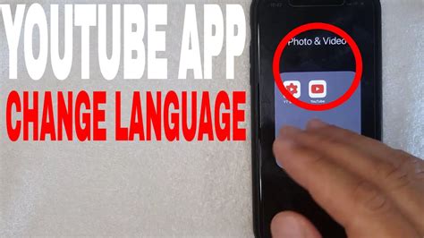 How To Change Language On Youtube App Youtube