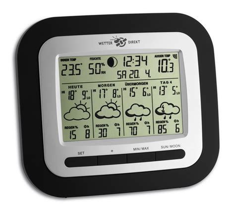 Satellitengest Tzte Funk Wetterstation Aurora Tfa Dostmann