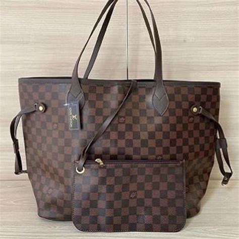 Bolsa Louis Vuitton Neverfull Tote Bolsa De Ombro Feminina Louis