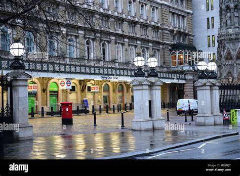 Charing Cross Railway Station In Central London Remains Closed After