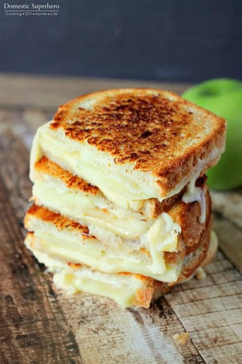 Apple And Gouda Grilled Cheese Gourmet Grilled Cheese Recipes