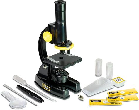 National Geographic Microscope Set 300x 1200x Including