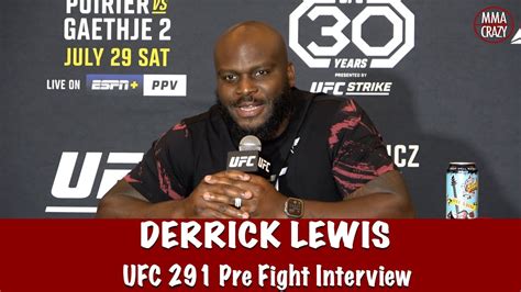 Derrick Lewis Speaks On Weight Issue Passing Out Almost Pulled Out