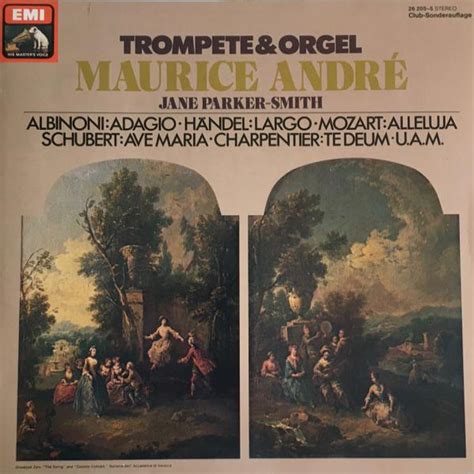 Trompete Orgel Maurice André LP Køb vinyl LP Vinylpladen dk