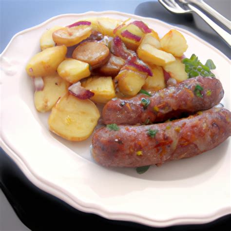 Saucisses De Toulouse Aux Pommes De Terre Basilic Me