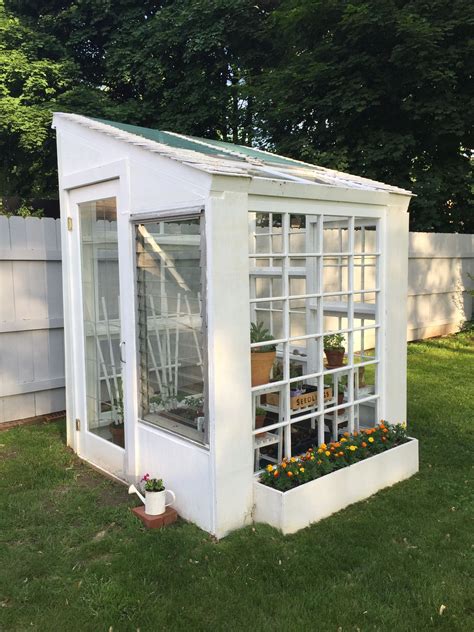 Building A Greenhouse Out Of Old Storm Windows At Gertrude Dukes Blog