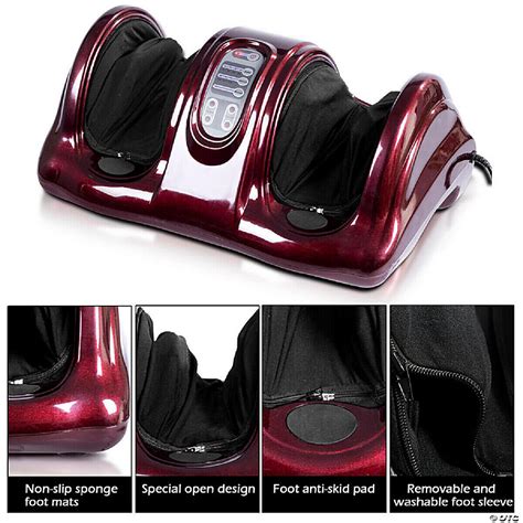 Costway Shiatsu Foot Massager Kneading And Rolling Leg Calf Ankle W