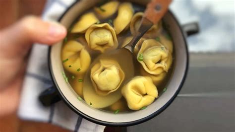 Easy Italian Tortellini In Brodo Soup Simple Tasty Good