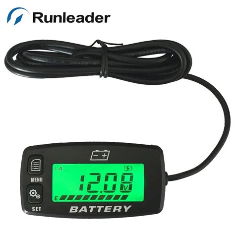 Runleader BI008 Battery Gauge Battery GEL LiFePO4 AGM Voltmeter Battery