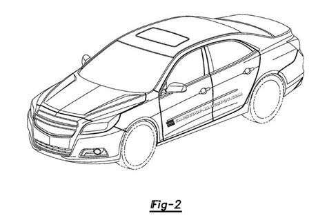 2012 Chevy Malibu Revealed In Patent Filings Gm Authority