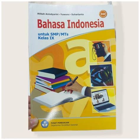 Buku Pelajaran Bahasa Indonesia Kelas 9 (SMP/MTS) | DINOMARKET ...