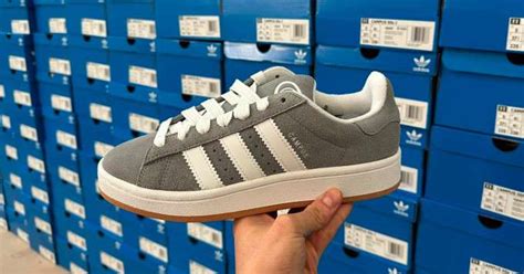 Adidas Campus 00s Grau Weiß GS HQ6507 100 authentisch mit