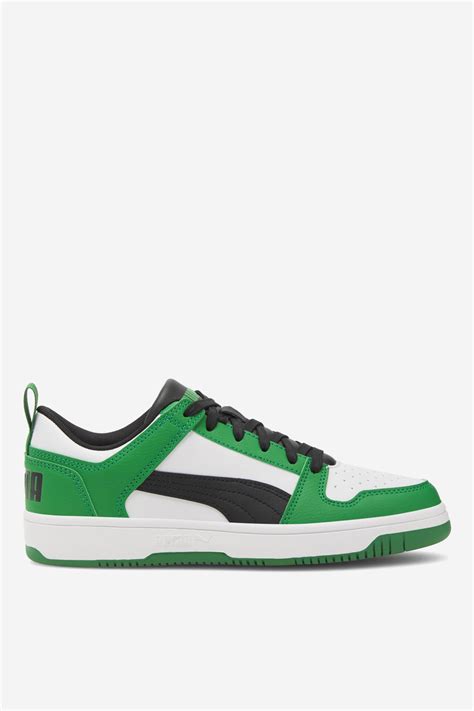 Obuwie Sportowe Puma Rebound Layup Lo Sl Jr Zielony Ccc Eu