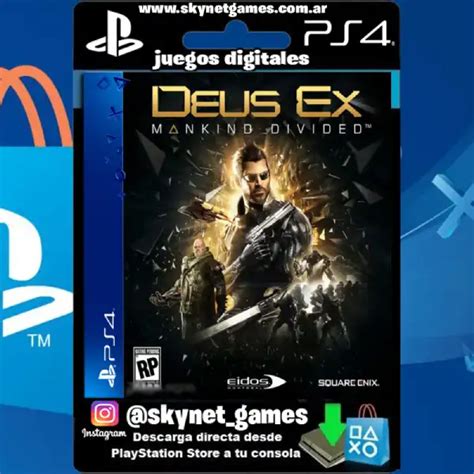 Deus Ex Mankind Divided Ps4 Digital Skynet Games