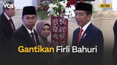 Presiden Jokowi Resmi Lantik Nawawi Pomolango Jadi Ketua KPK Sementara