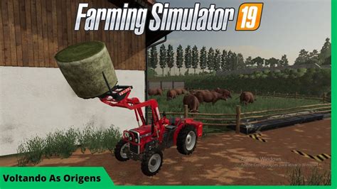 Cortando Capim Pras Vacas Farming Simulator Youtube