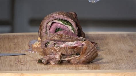 Stuffed Beef Roll Youtube