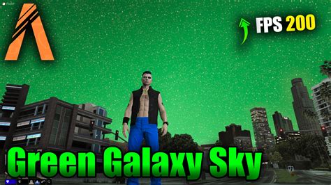 Fivem Gta V Green Galaxy Sky Graphics Pack Boost Fps No