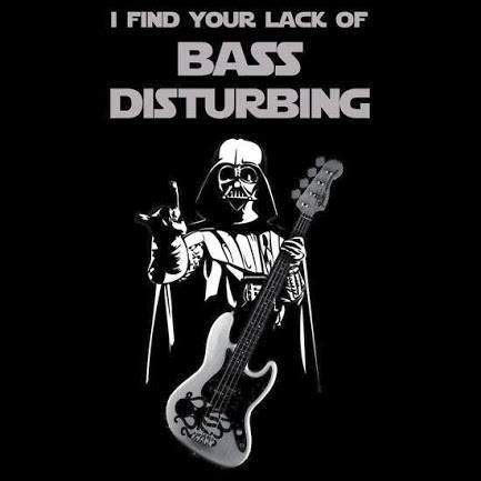 Darth Vader Plays Bass Looking For Shirt Talkbass