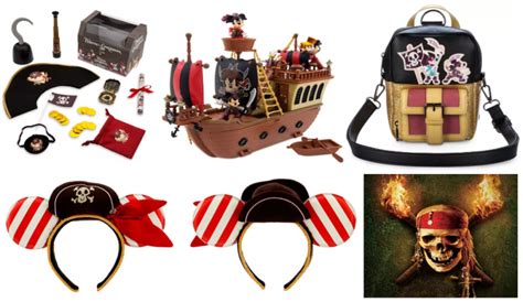 New Pirates of the Caribbean Merchandise Now Available on Shop Disney