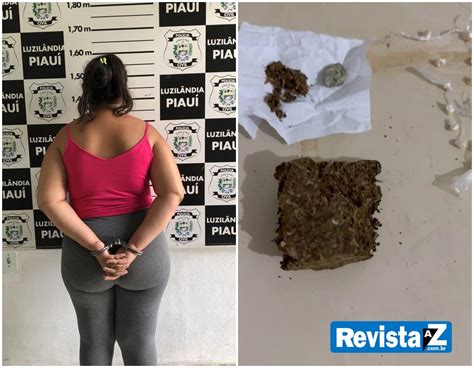 Mulher De Anos Presa E Autuada Por Tr Fico De Drogas Em Luzil Ndia