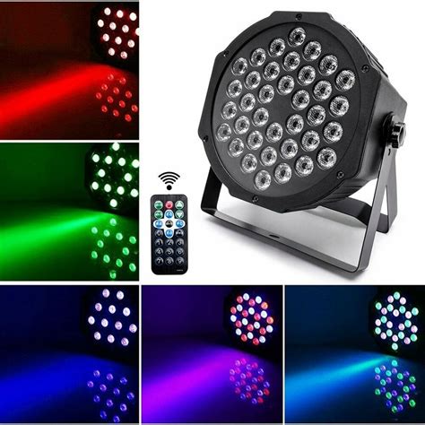 Par Led De 36 Leds 72w Dj Profesional Par Led Light Rgb Mercadolibre