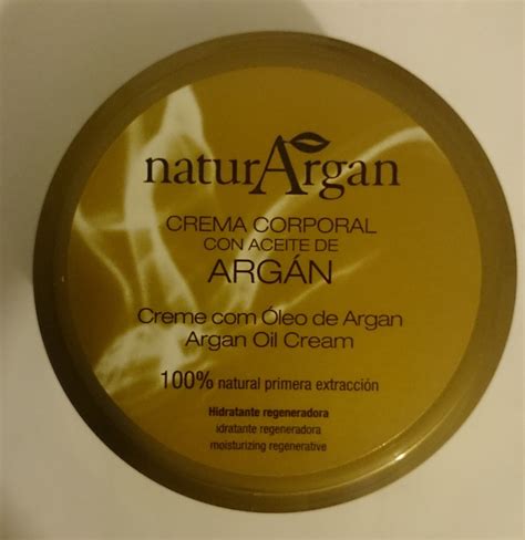 Belleza de Themyscira Crema corporal con aceite de argán NaturArgan