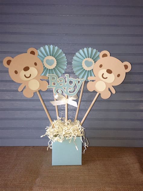 Teddy Bear Baby Shower Centerpiece Ideas