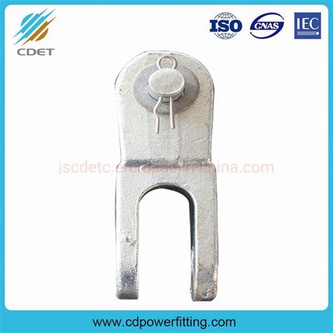 Hot DIP Galvanized Hardware Connecting Hanging Clevis For Power Line Arnoldcable