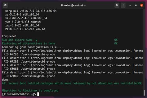 CentOS 8 To AlmaLinux 8 A Step By Step Migration Guide