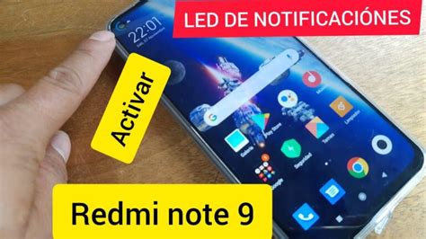 Descubre cómo activar el LED de notificaciones en el Xiaomi Redmi 9