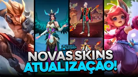 NOVIDADES MLBB NOVAS SKINS SURVEYS SKIN DE SEASON ALICE NOVAS ARTS