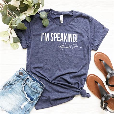 Kamala Harris Tshirt I Am Speaking Shirt 2020 Shirt Kamala Etsy