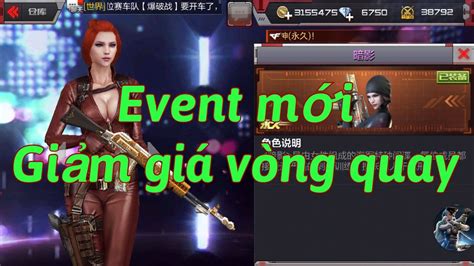 Cf Mobile Event GiẢm GiÁ VÒng Quay Vipupdate VŨ KhÍ NhÂn VẬt MỚi