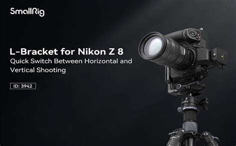 SMALLRIG Z8 L Bracket für Nikon Z 8 Kamera Schnellwechsel L Platte für