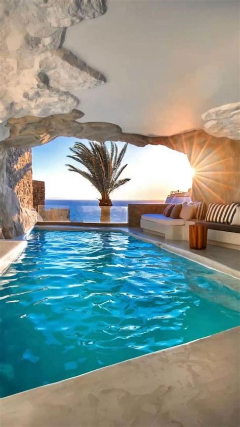 Beautiful Mykonos Cave Getaway | Best honeymoon destinations, Dream ...