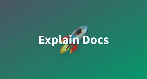 Explain Docs A Hugging Face Space By Dinhanit