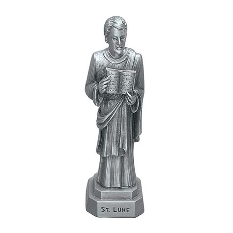 Buy Saint St Luke The Bethany Collection Fine Pewter Statues