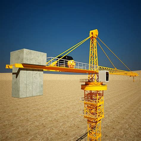 Tower Crane 3d Max