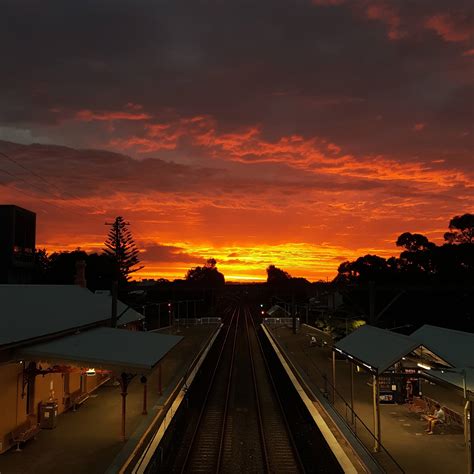 Amazing Sky In Sydney Tonight Happening Now Sunset Rsydney