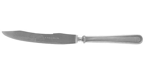 Calvert Sterling No Monograms Small Steak Carving Knife With