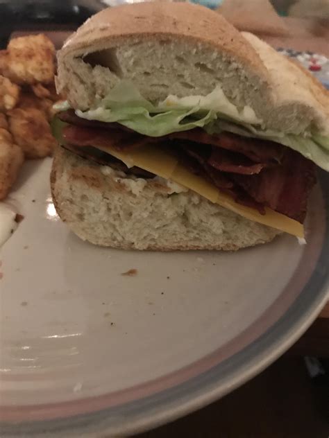 Triple BLC (allergic to tomatoes) : r/eatsandwiches