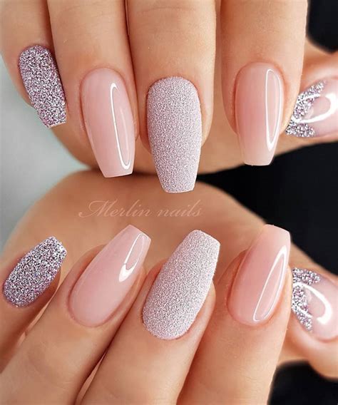 Pink Wedding Nail Designs