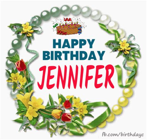 Happy Birthday Jennifer Images Birthday Greeting Birthdaykim