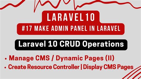 Laravel Tutorial Laravel Crud Manage Cms Dynamic Pages Ii