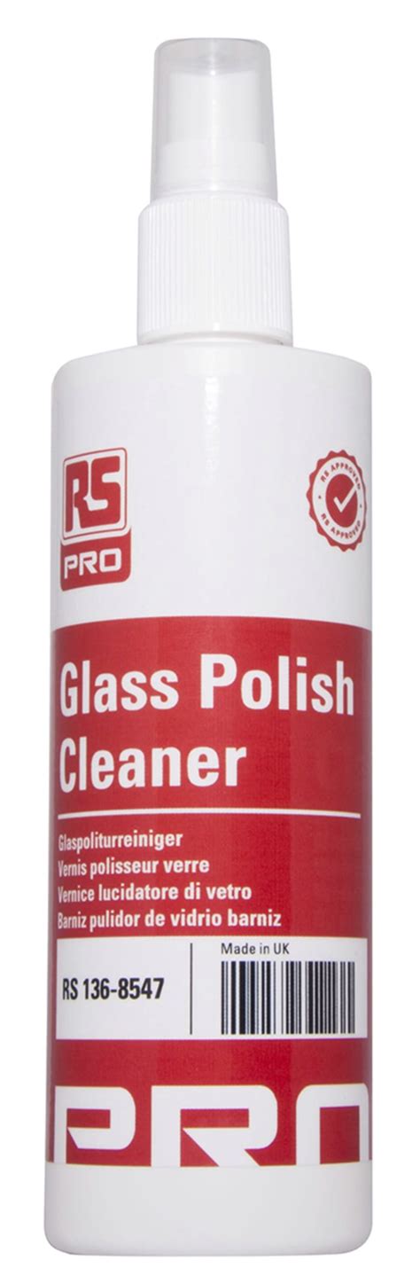 Rs Pro Rs Pro Glass Cleaner 250 Ml Spray 136 8547 Rs Components